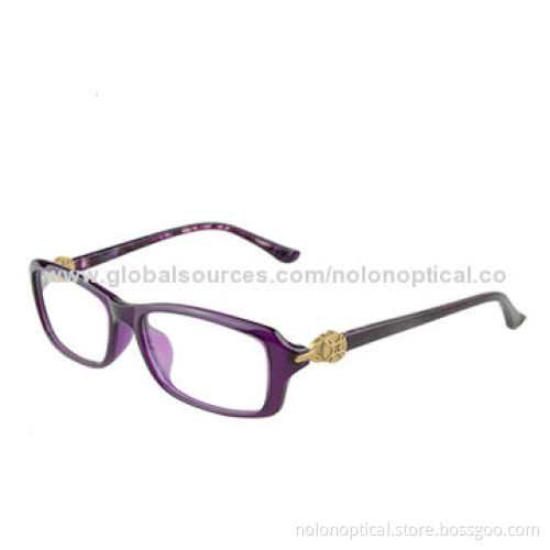 Optical Frame with Nickel Silver 3D Deco, Used for Reading Glasses